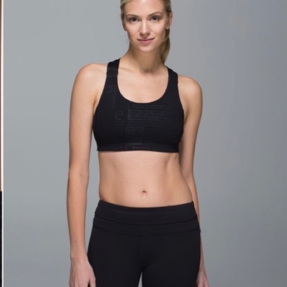 Lululemon All Sports Bra manifesto size 2